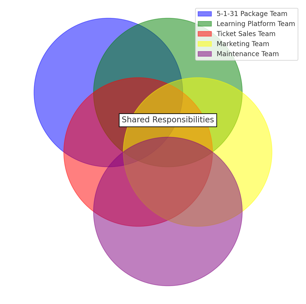 Team Responsibilities Diagram